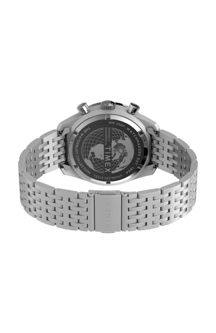 Timex Waterbury Traditional Chronograph 41mm Stainless Steel Bracelet Watch