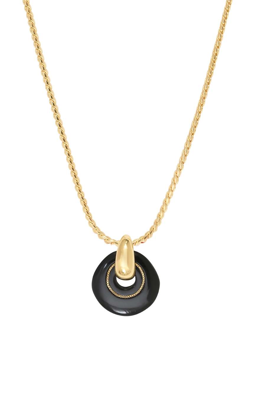 Satellite Masseria Pendant Necklace - Black