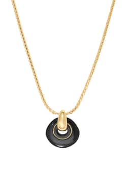 Satellite Masseria Pendant Necklace - Black