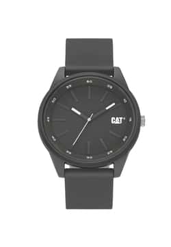 Cat Men's Quartz Rubber Strap