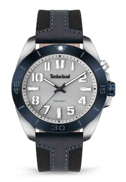 Timberland ساعة كوارتز بسوار جلد للرجال