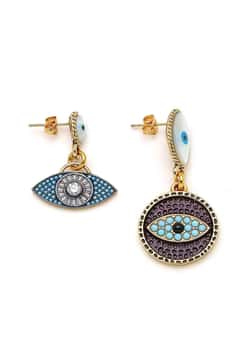 Mon Reve For U Evil Eye Earrings
