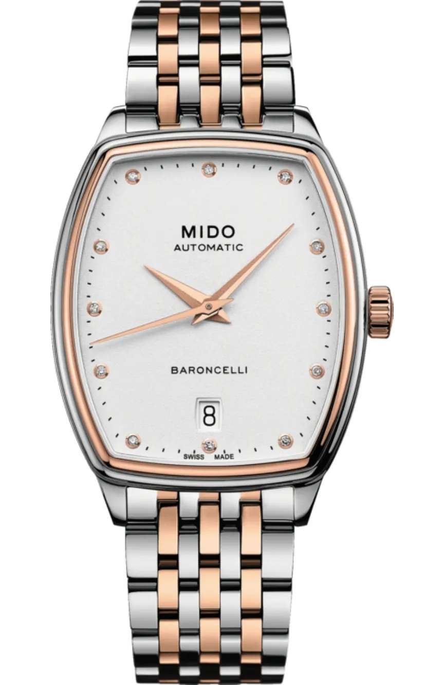 Mido Baroncelli Tonneau Lady
