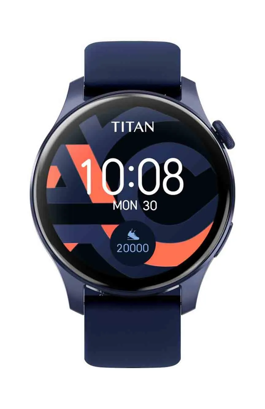 

Titan | Titan Talk Black Dial Smart Silicone Strap watch for Unisex