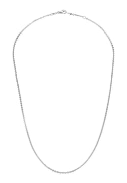 OMEGA Flower Necklace 18k white gold mother-of-pearl