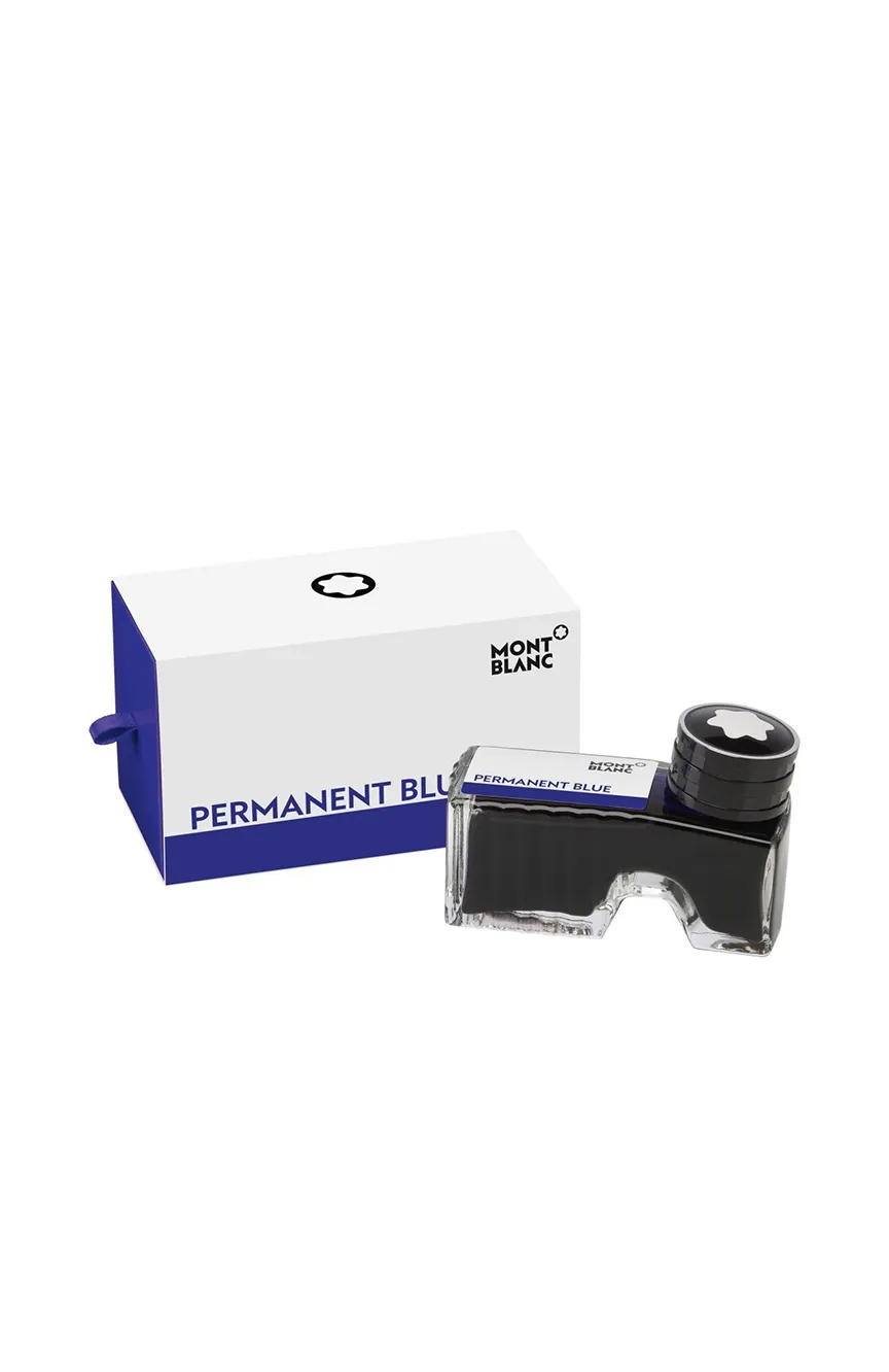 

Montblanc | Ink Bottle, Permanent Blue, 60 ml, DIN ISO 14145-2