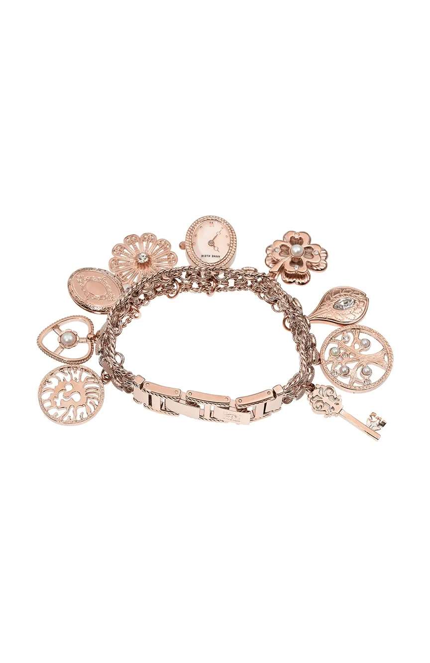 Anne Klein Women Analog Metal