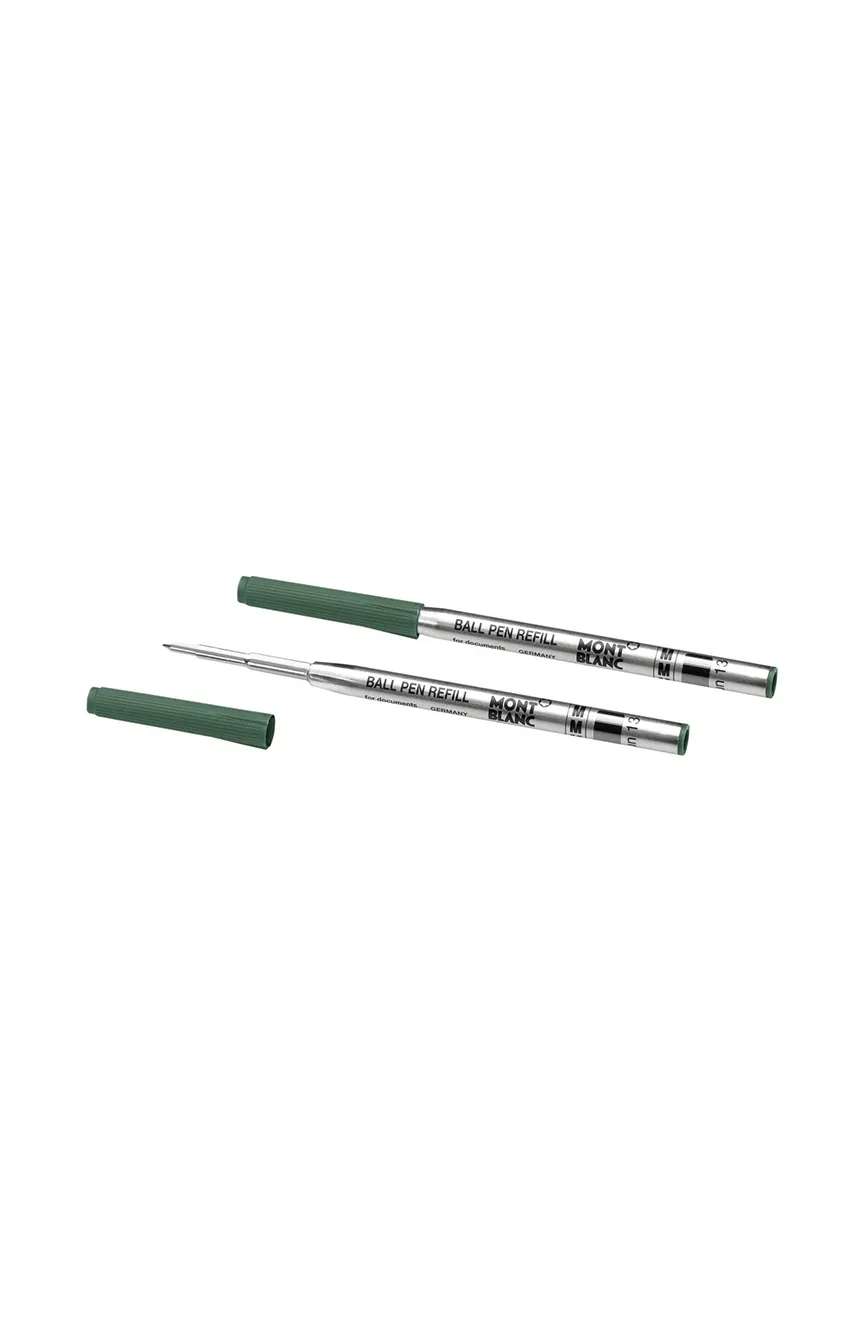 Montblanc 2 Ballpoint Pen Refills Medium Irish Green