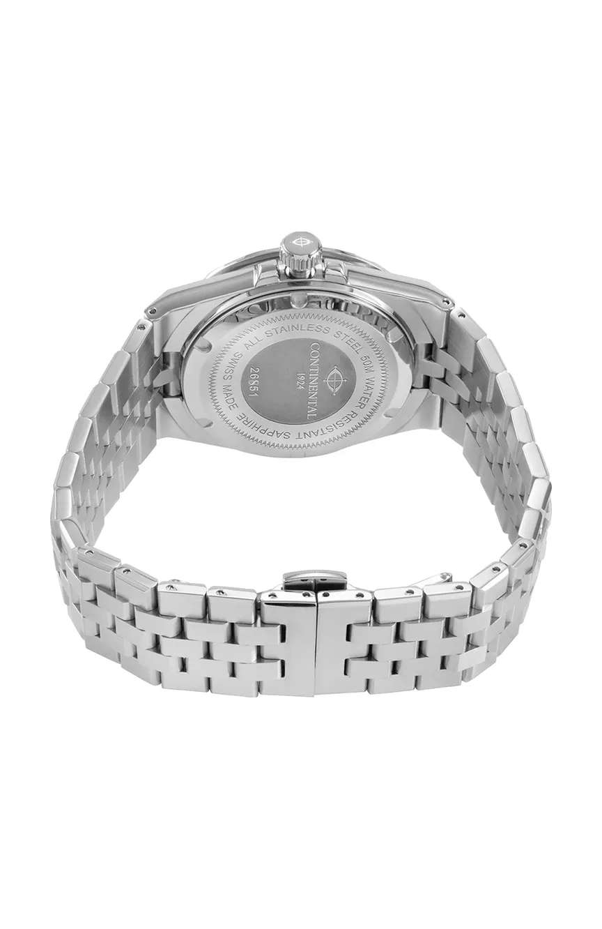 Continental Gents Silver Stainless Steel watch