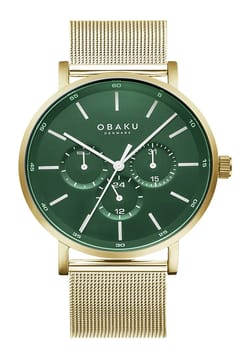 Obaku Men's Quartz Stainless steel