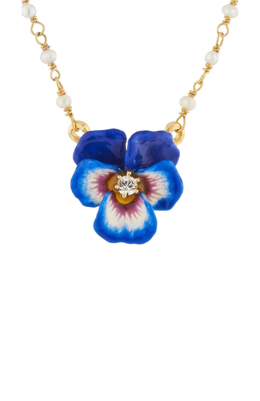 Les Nereides Thousand Pansies Necklace