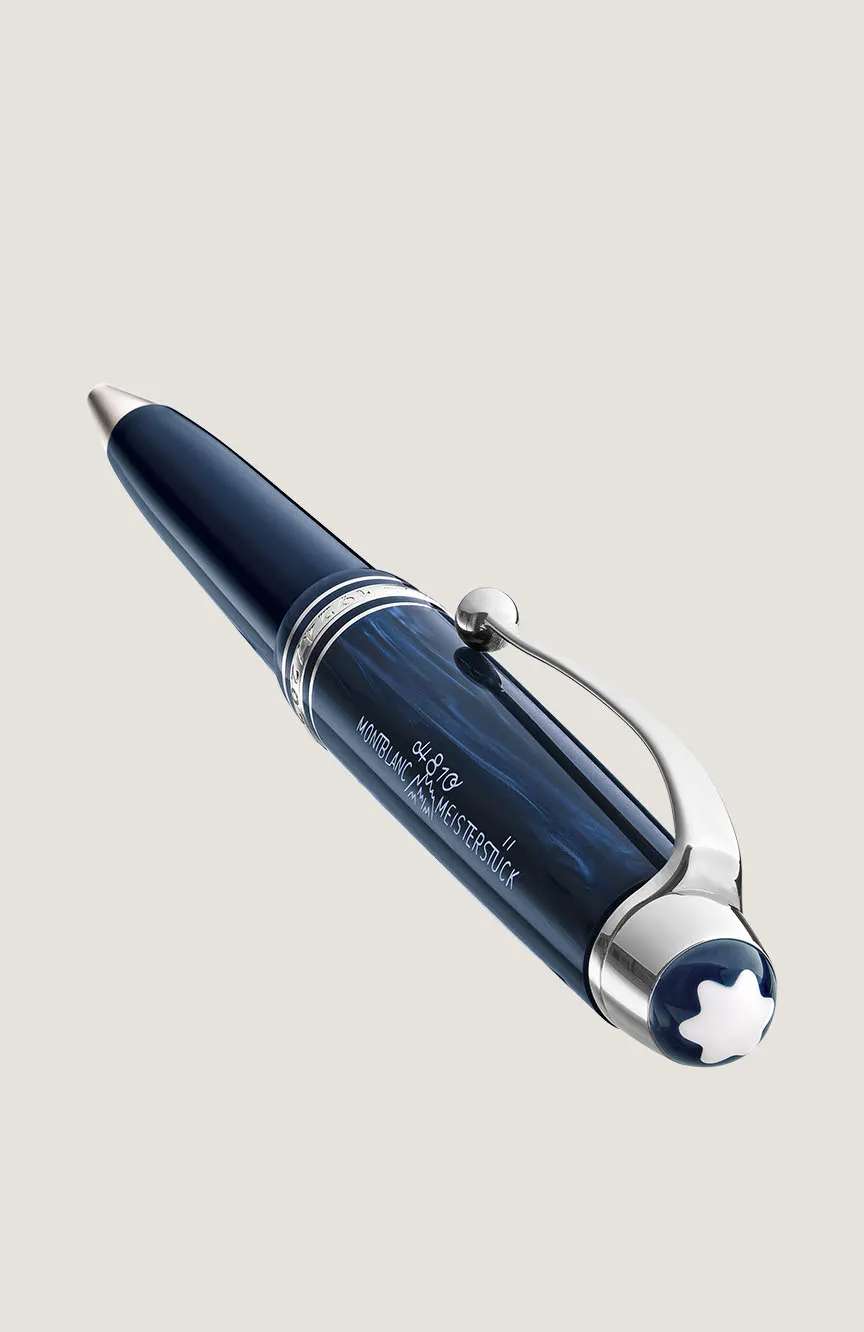 مون بلان قلم حبر جاف من الراتنج الثمين مايسترشتوك مجموعة ذا أوريجين لي جراند