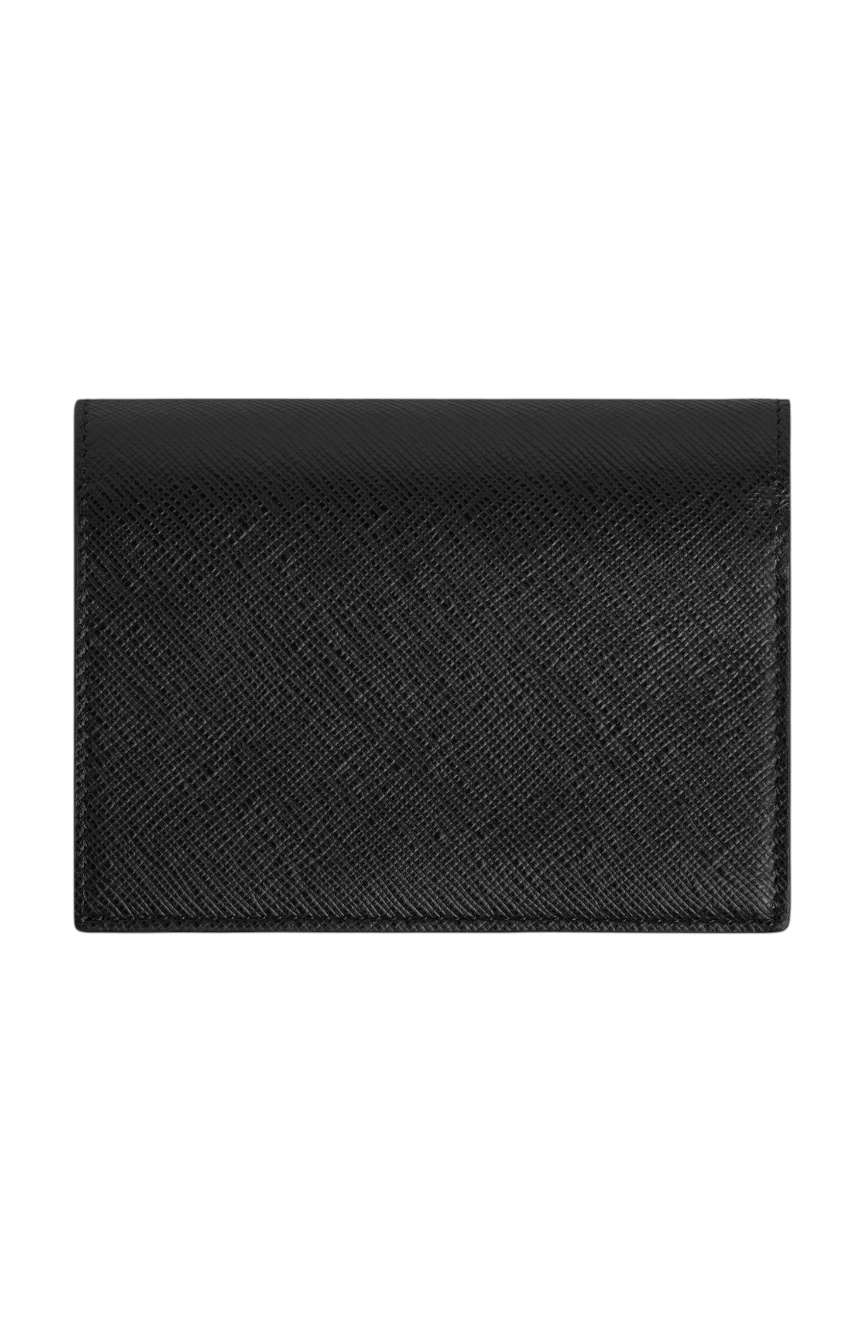 Montblanc Compact Wallet 6cc with Zip in Sartorial Leather