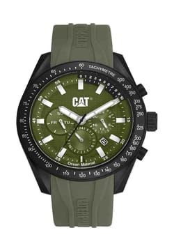 Cat Men Quartz Silicone Watch