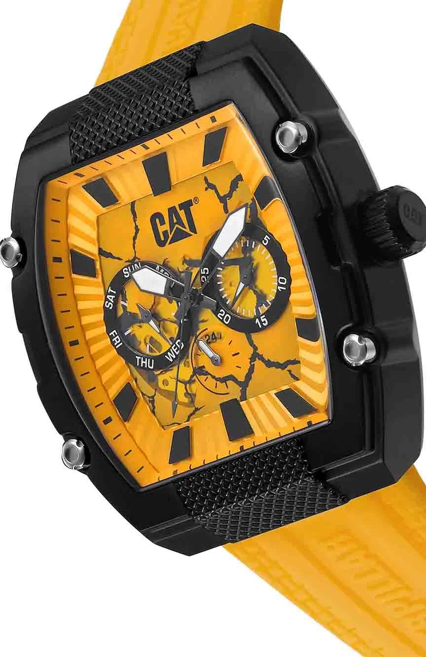 Cat Men Quartz Silicone Watch