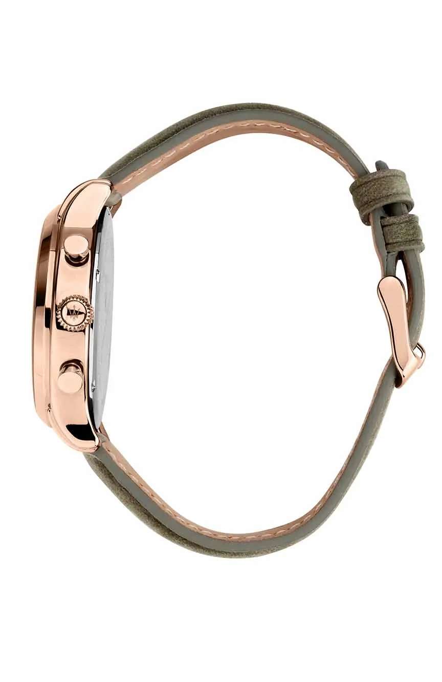 MASERATI Men Quartz Leather Watch