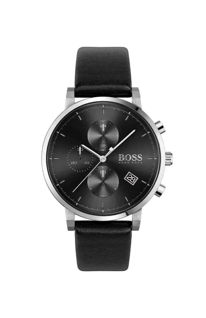 Hugo Boss Hugo Boss Mens Quartz Leather