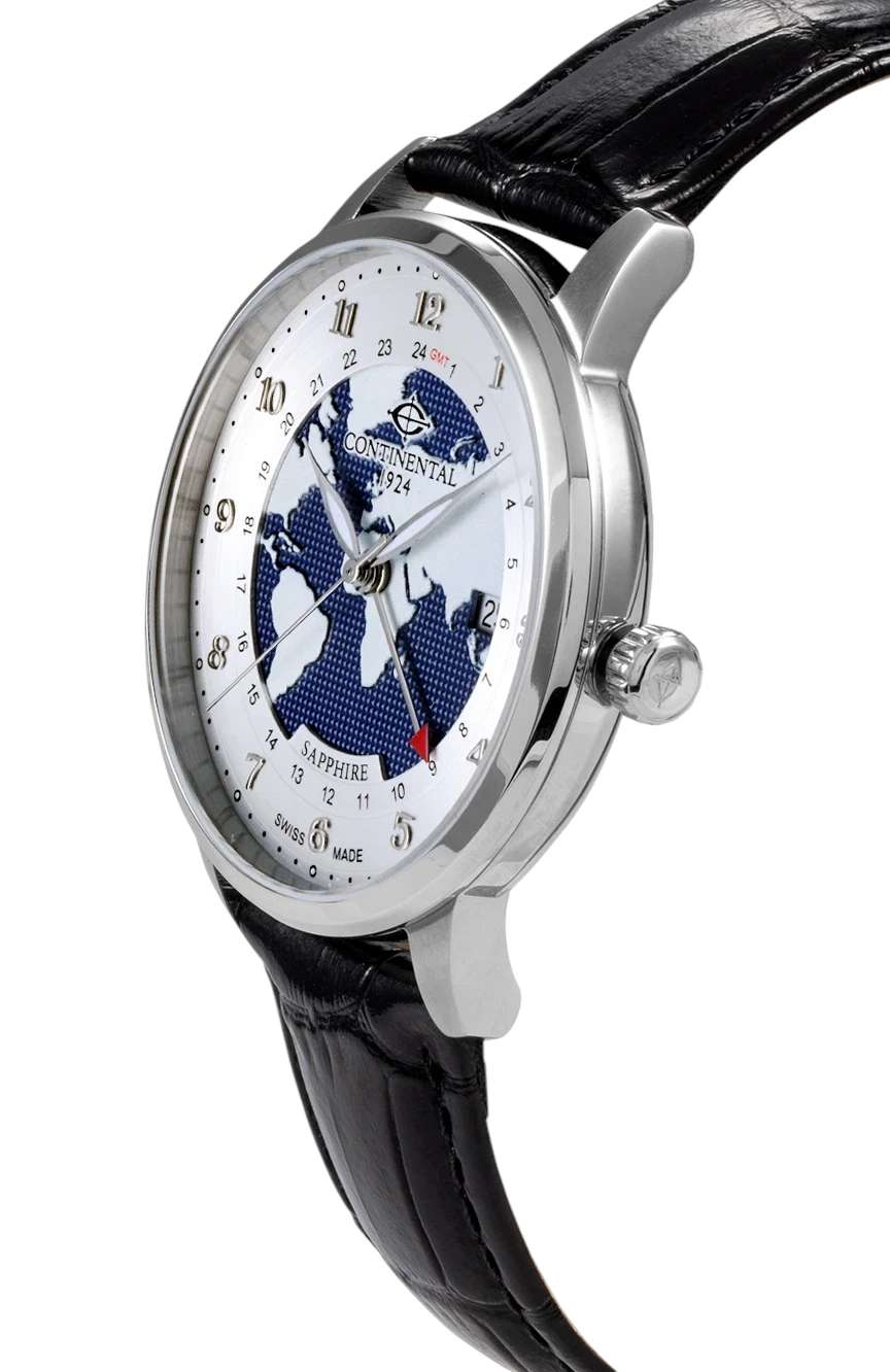 Continental Gents Black Stainless Steel watch