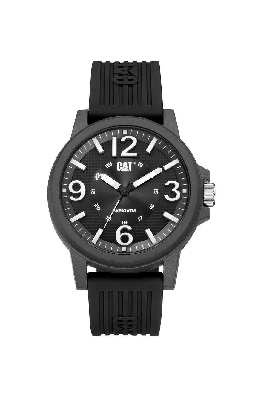 Cat Men's Analog Silicone
