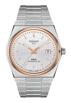 Tissot ساعة اليد بي أر إكس باورماتيك 80