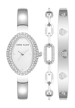 Anne Klein ساعة انالوج بسوار معدني للنساء