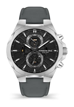 Kenneth Cole Kenneth Cole Mens Fashion Leather Quartz Watch KCWGF2130902