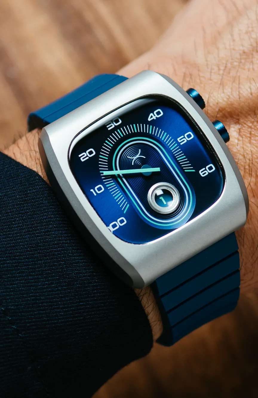 Xeric Retroscope Jump Hour Navy