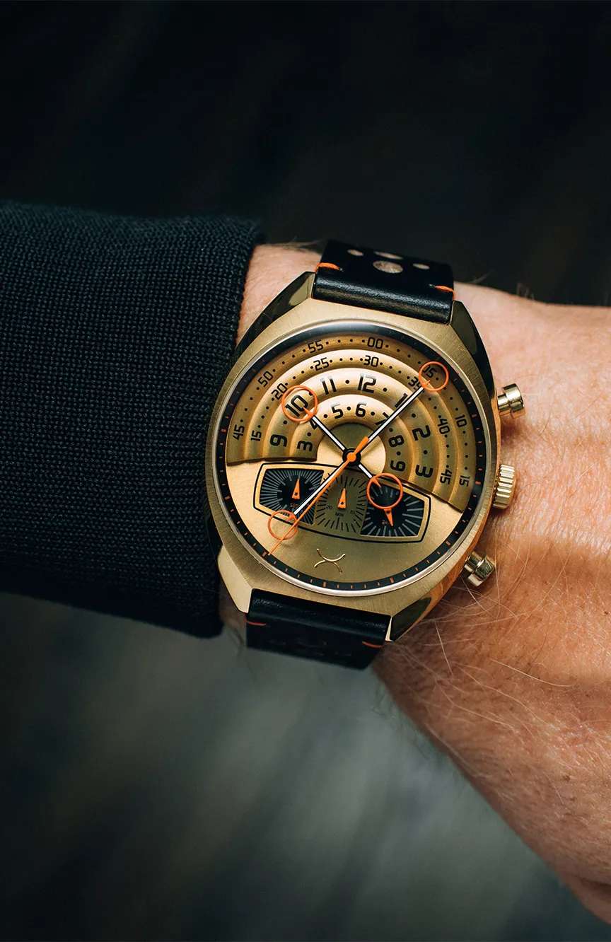 Xeric Halograph III Chrono Vintage Gold