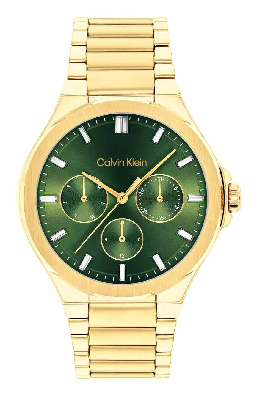 

Calvin Klein | Calvin Klein WOMEN Fashion Steel and Gold Quartz Watch 25100053