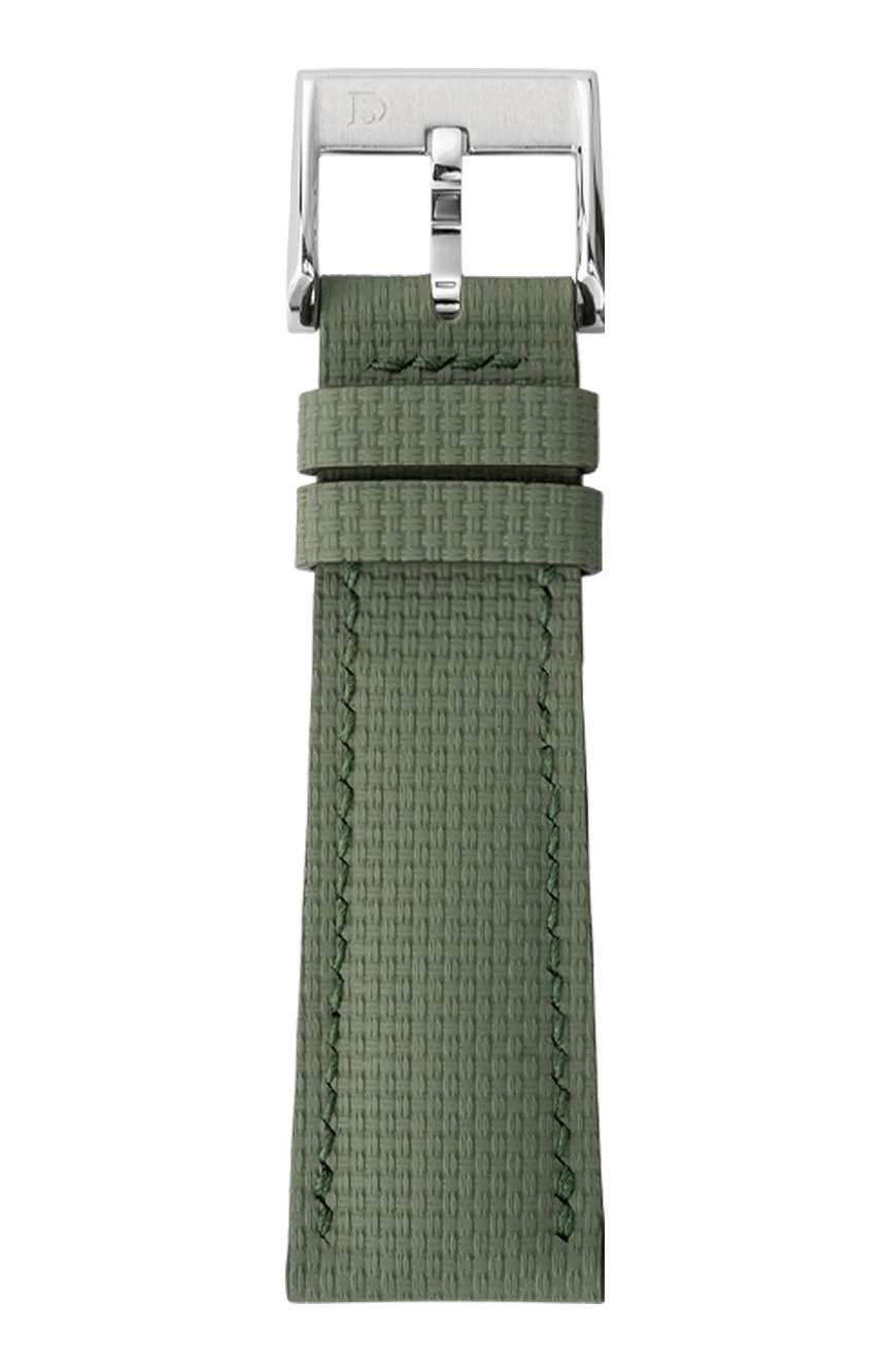 Delugs Leather - Olive Green Sailcloth Signature Strap