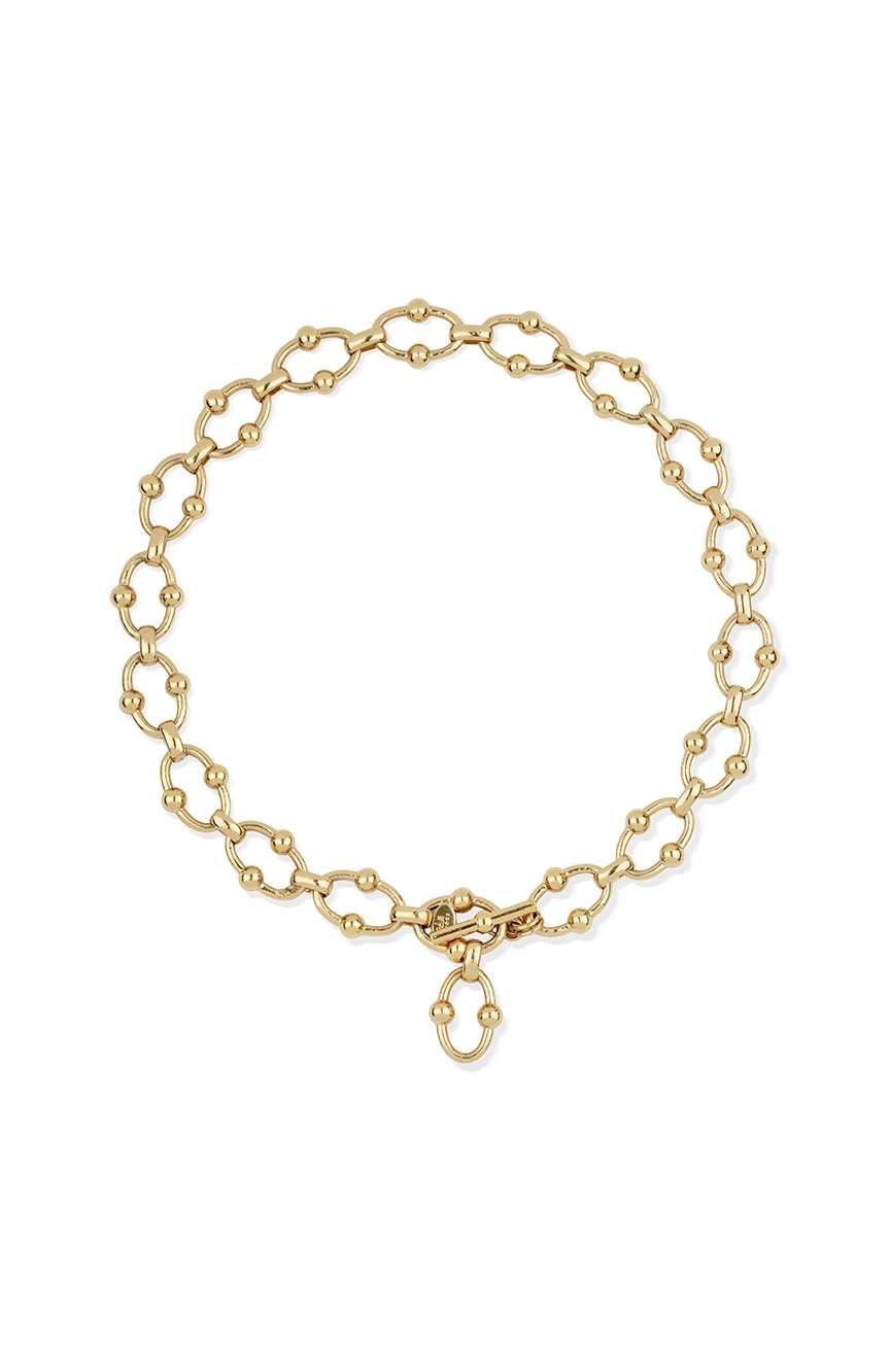 Gas Bijoux Gold Links Necklace