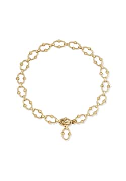 Gas Bijoux Gold Links Necklace