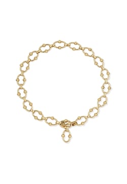 Gas Bijoux Gold Links Necklace