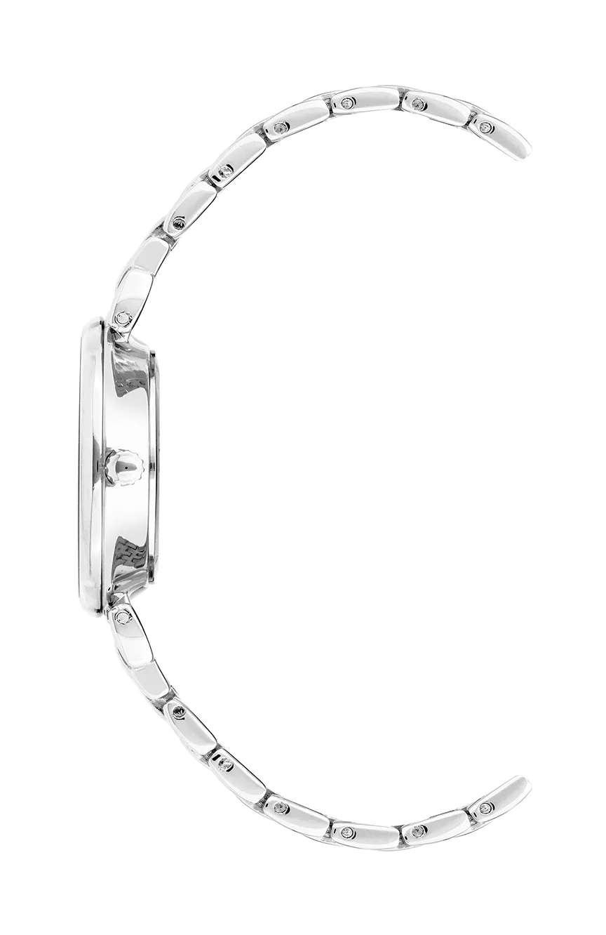 آن كلاين ساعة يد نسائية بسوار ستانلس ستيل