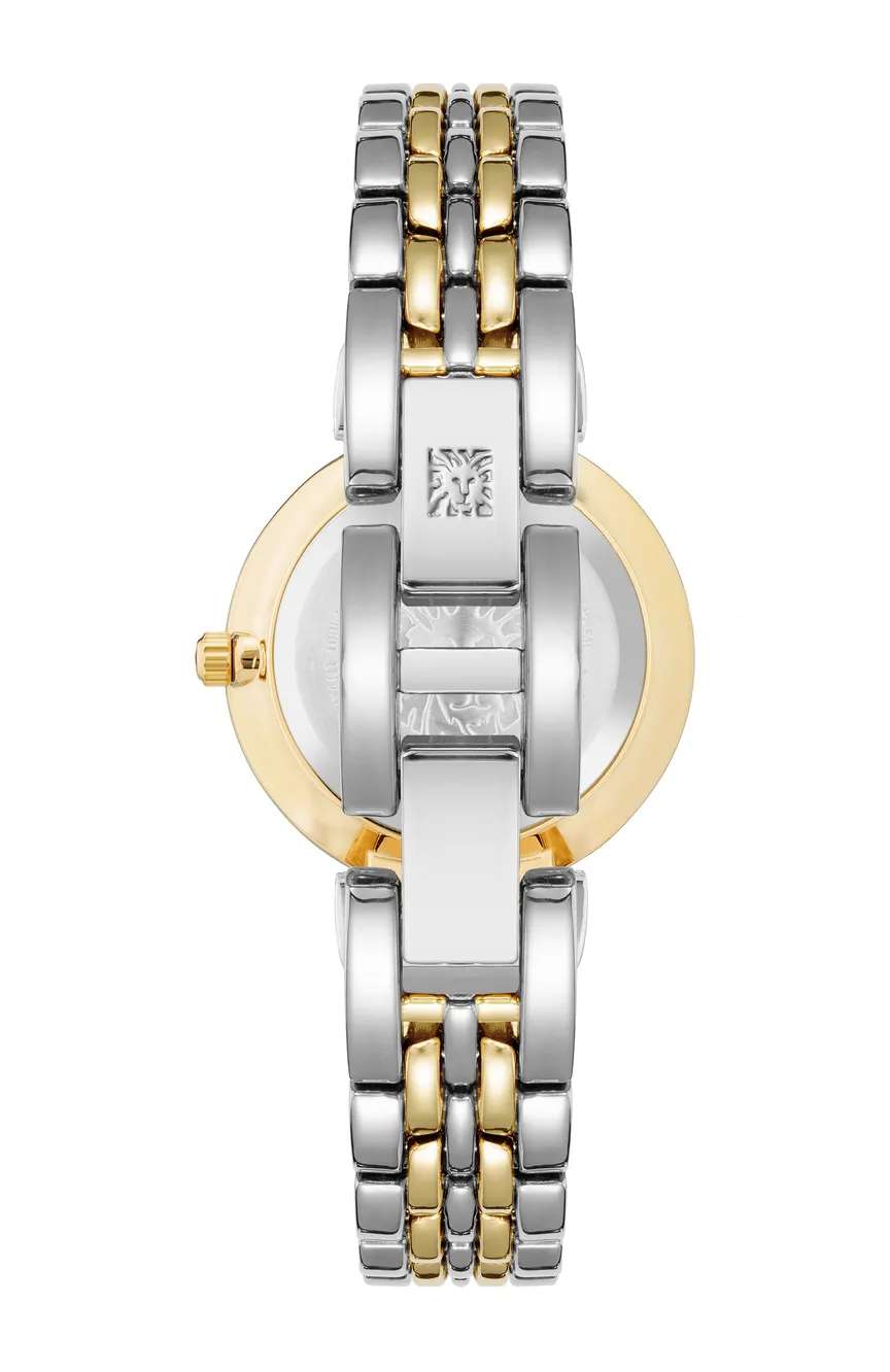 آن كلاين ساعة انالوج بسوار معدني للنساء