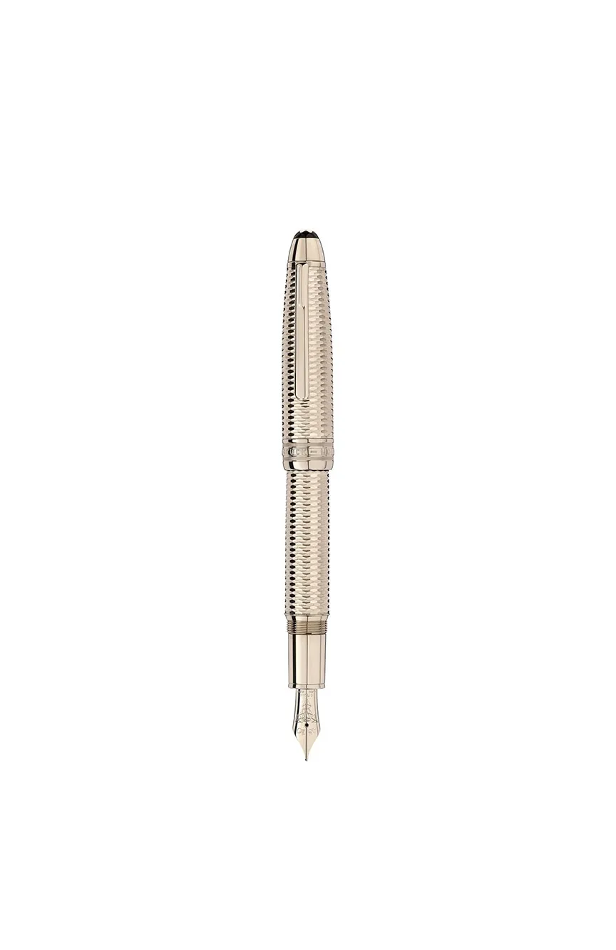 

Montblanc | Meisterstuck Geometry Solitaire Champagne Gold LeGrand Fountain Pen