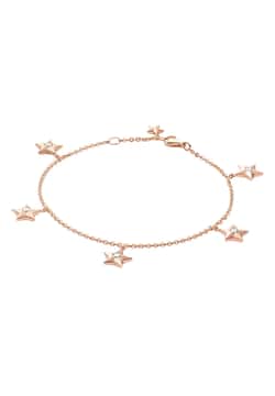 OMEGA BRACELET 18K RED GOLD DIAMONDS