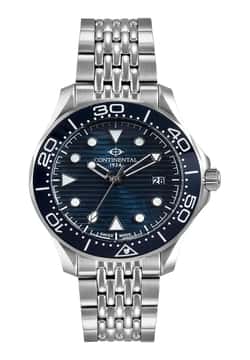 Continental Gents Silver Stainless Steel watch