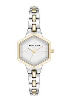 Anne Klein ساعة انالوج بسوار معدني للنساء