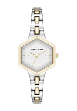 Anne Klein ساعة انالوج بسوار معدني للنساء