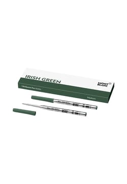 Montblanc 2 Ballpoint Pen Refills Medium Irish Green