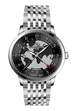 Continental Gents Silver Stainless Steel watch