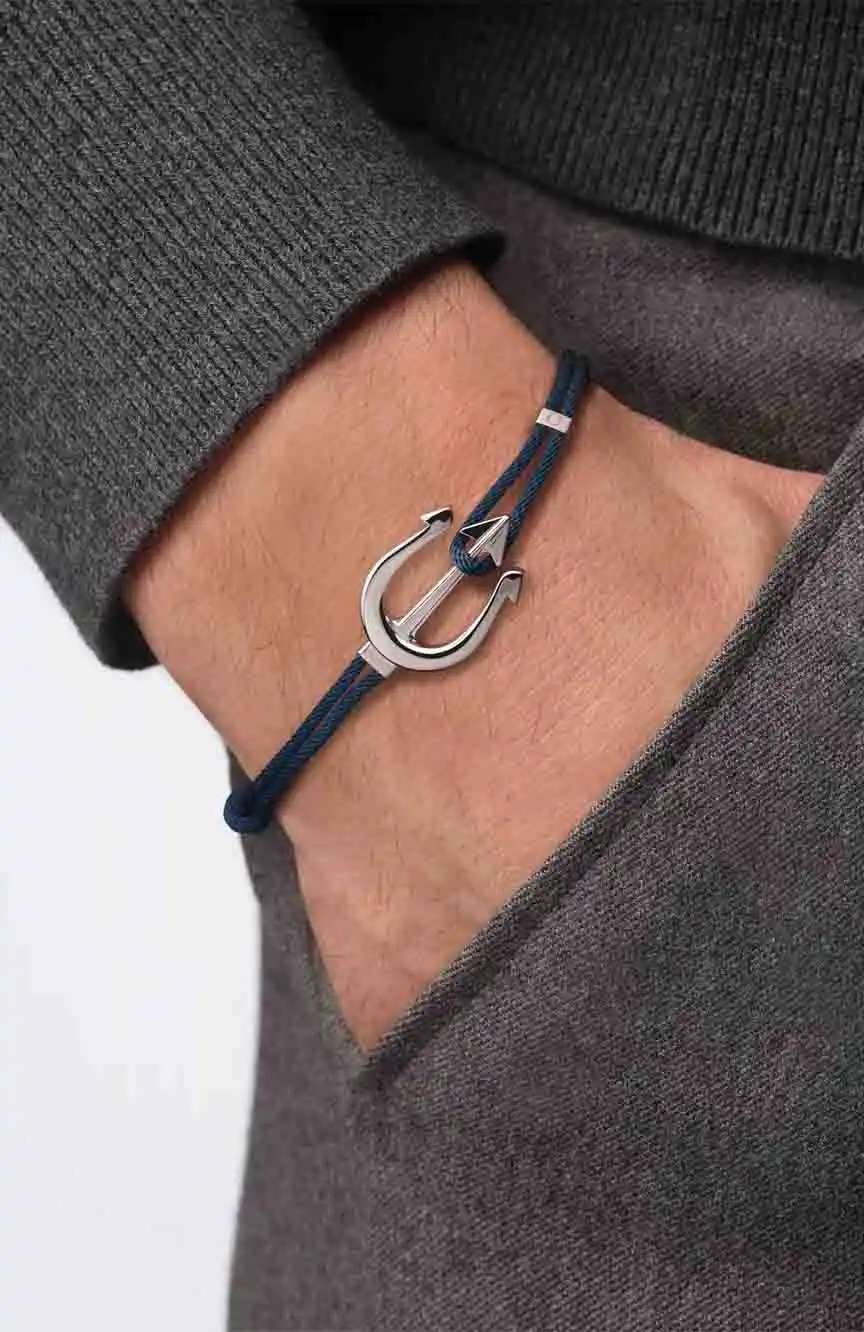 OMEGA BRACELET CORD STAINLESS STEEL