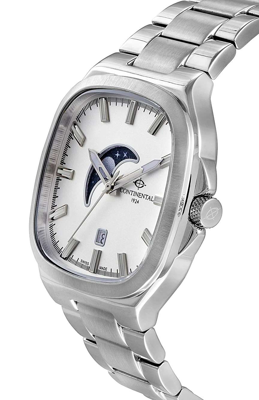 Continental Gents Silver Stainless Steel watch