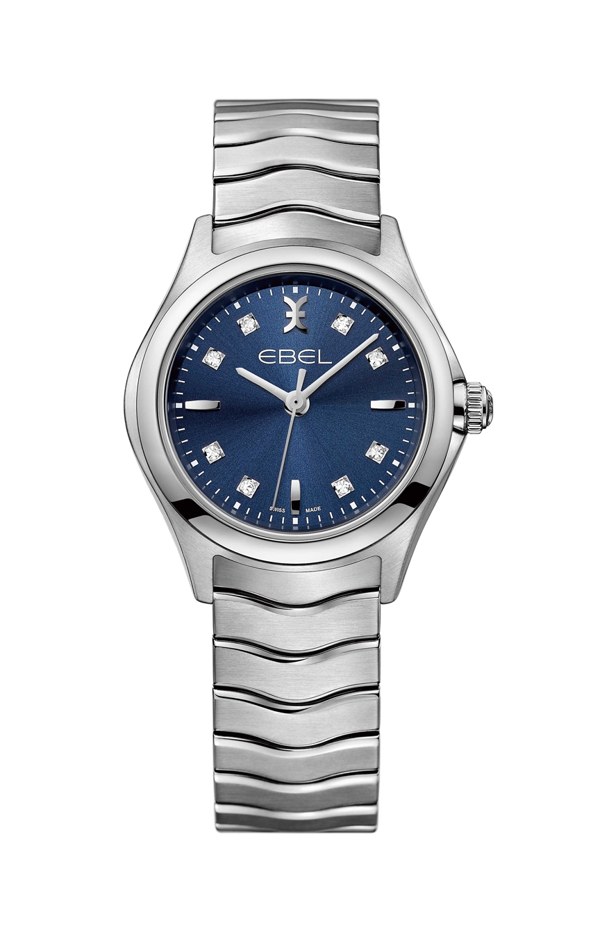 Ebel Womens Wave Quartz Stainless Steel Watch