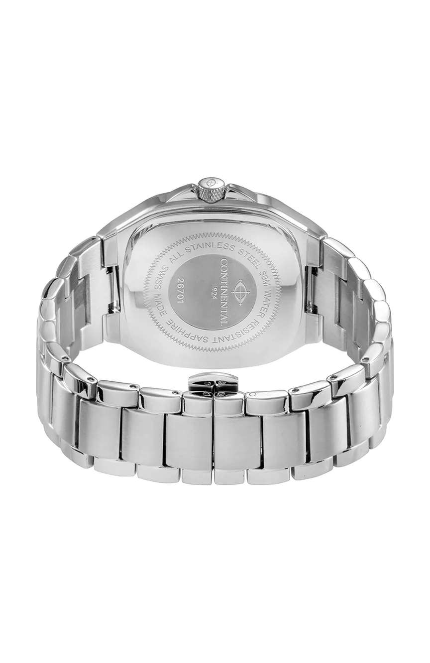 Continental Gents Silver Stainless Steel watch