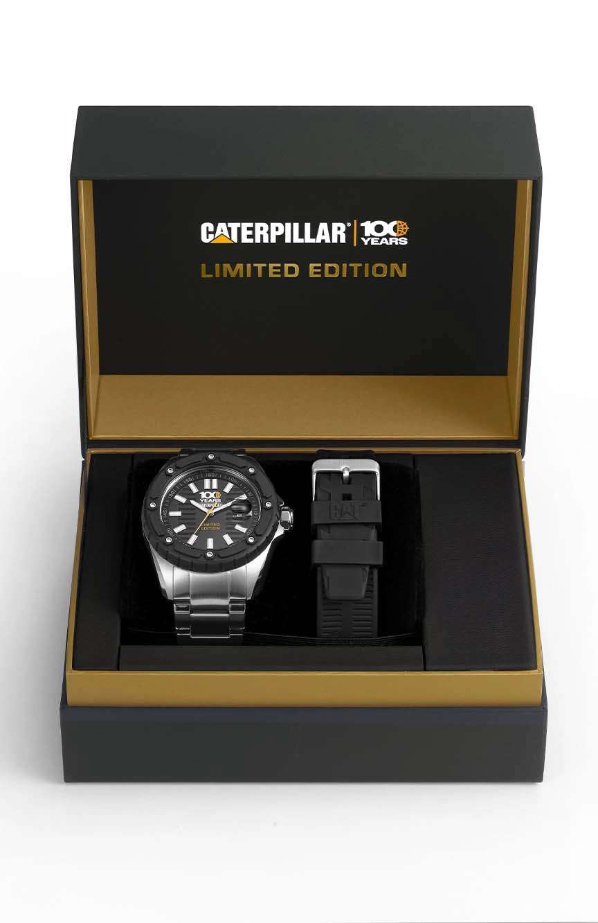 Cat Men Automatic Stainless Steel Watch