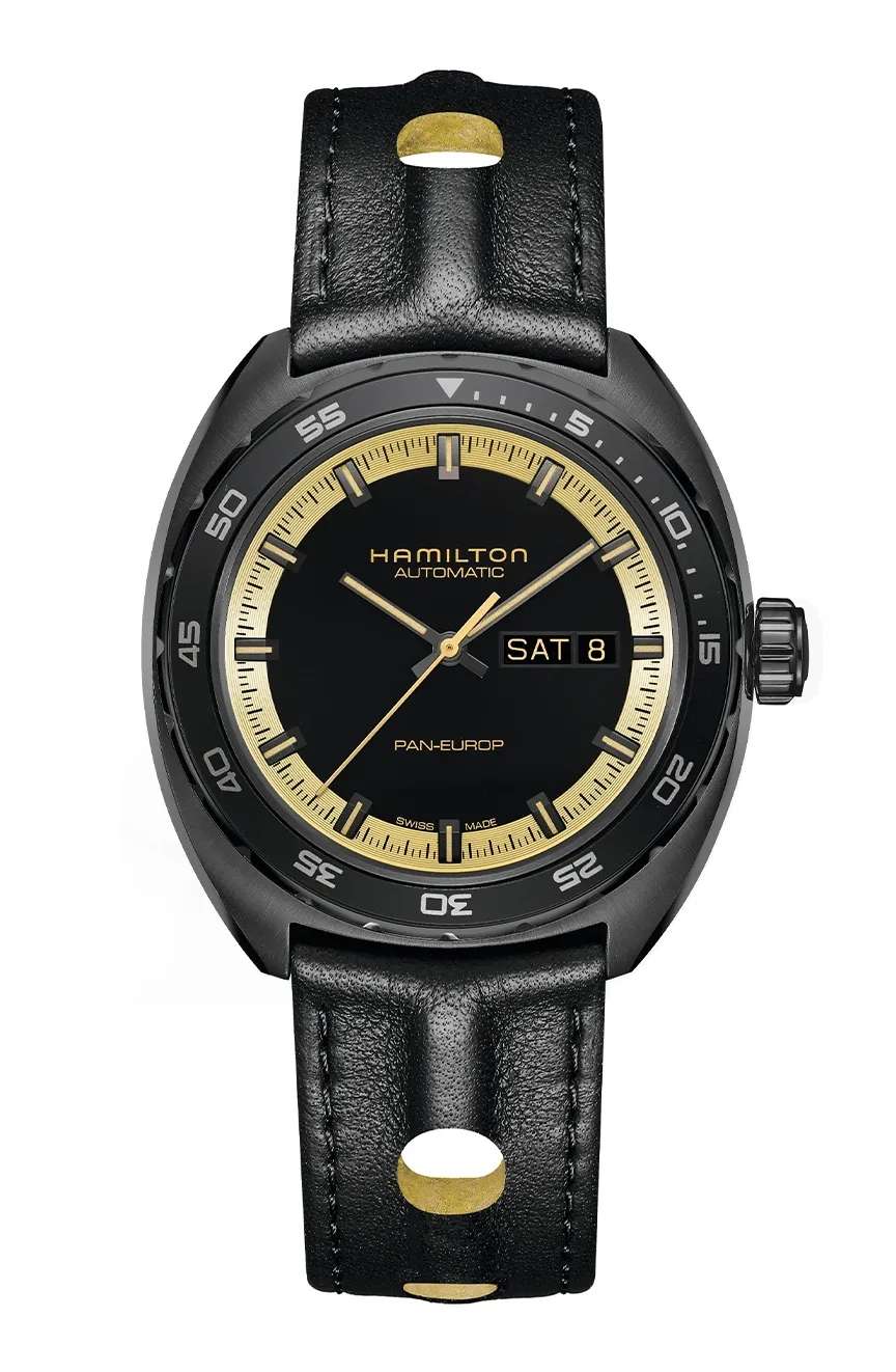 Hamilton American Classic Pan Europ Day Date Auto