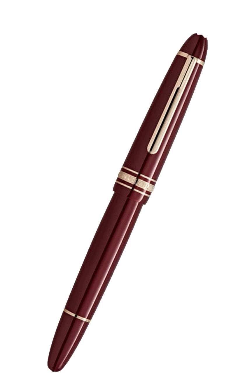 Montblanc Meisterstuck Burgundy Red LeGrand Fountain Pen