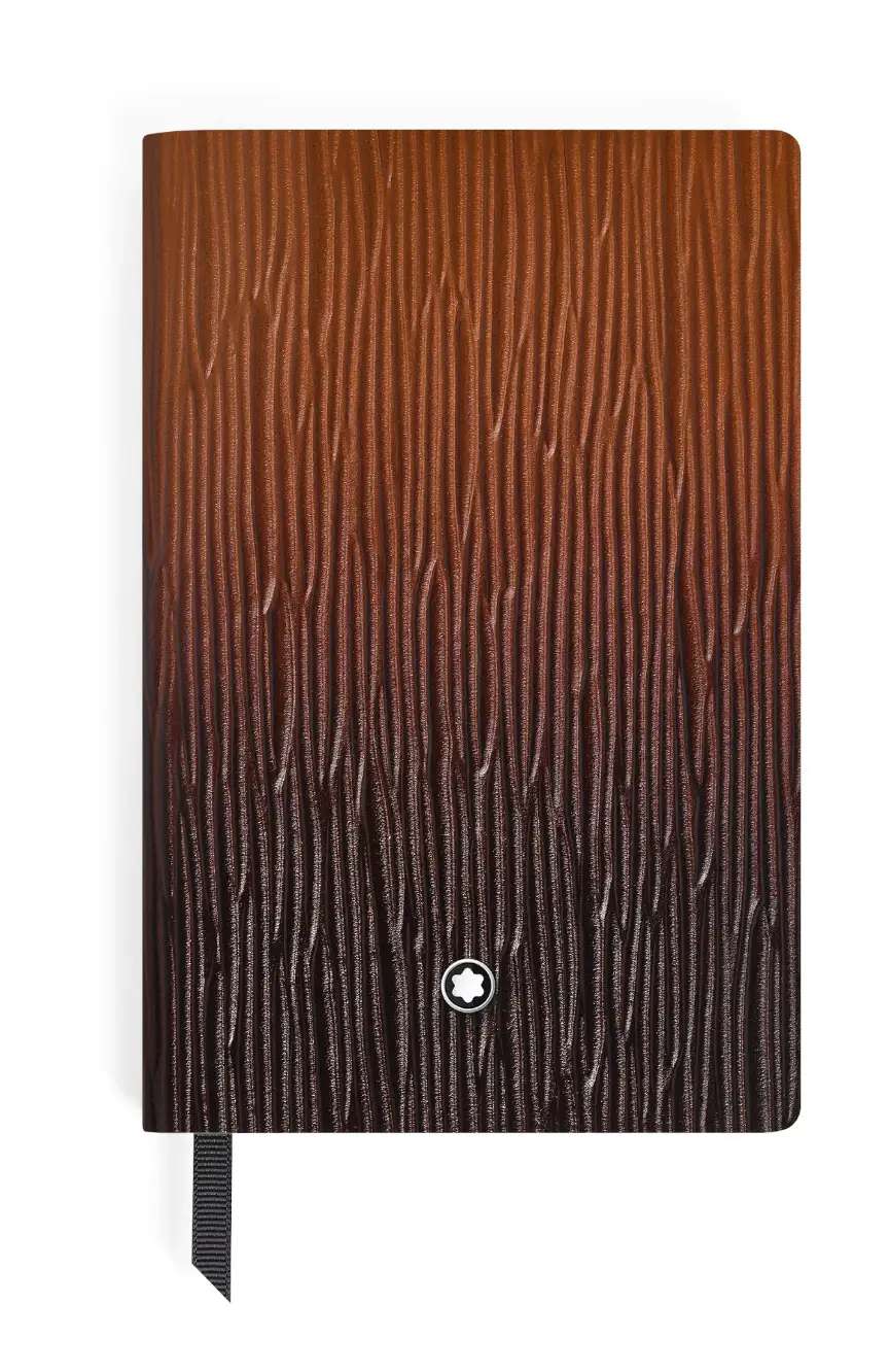 مون بلان Small Notebook in Corteccia Sfumato Leather Lined Pages